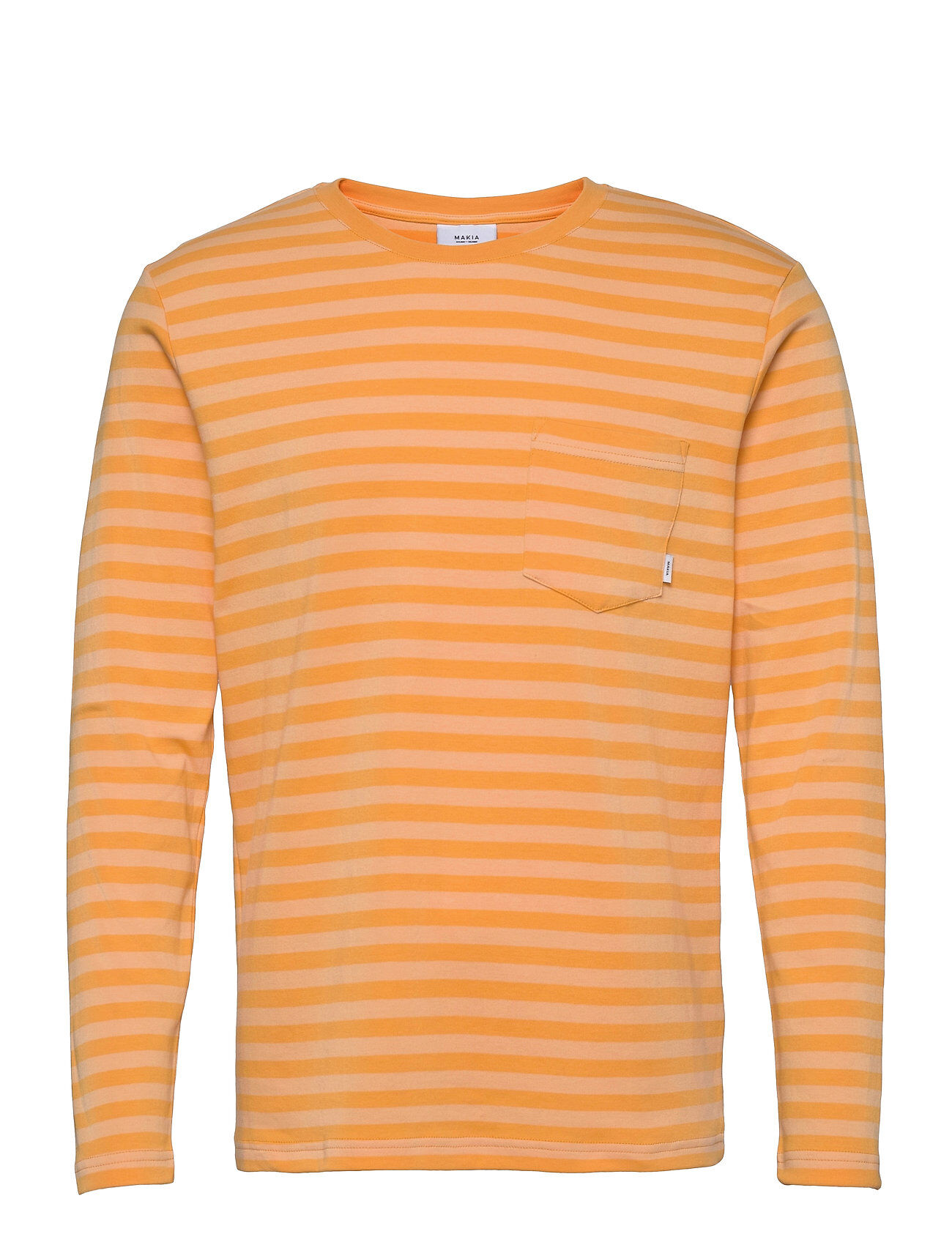Makia Verkstad Long Sleeve T-shirts Long-sleeved Oransje Makia