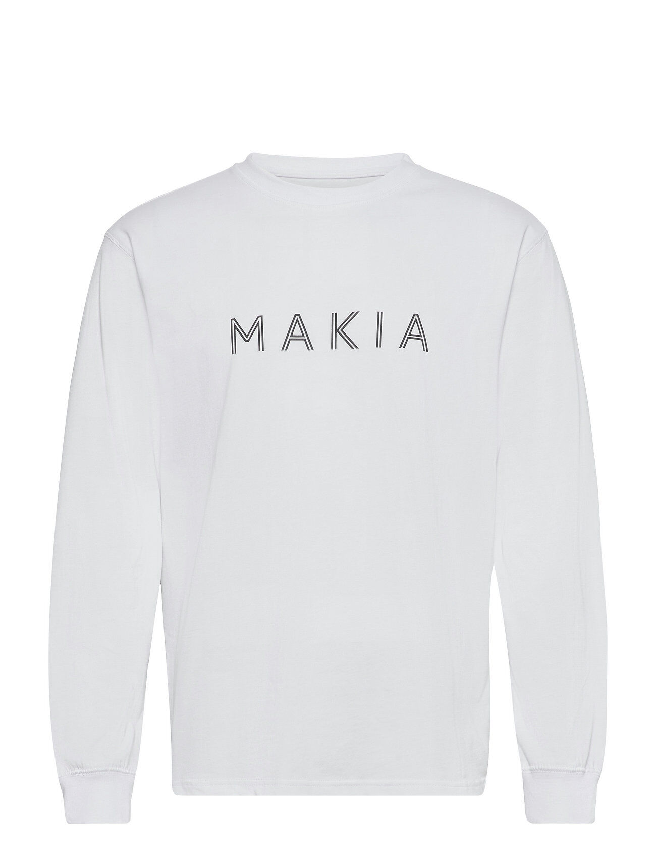 Makia Oksa Long Sleeve T-shirts Long-sleeved Hvit Makia