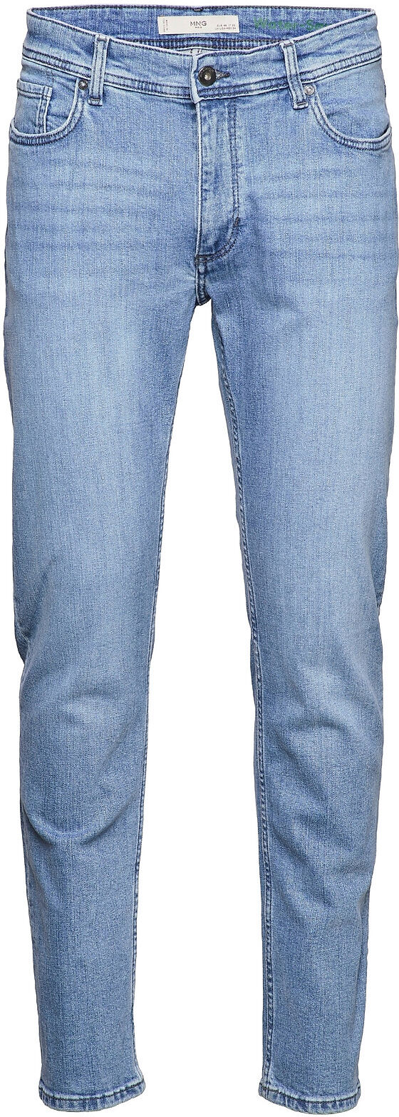 Mango Jan Slim Jeans Blå Mango