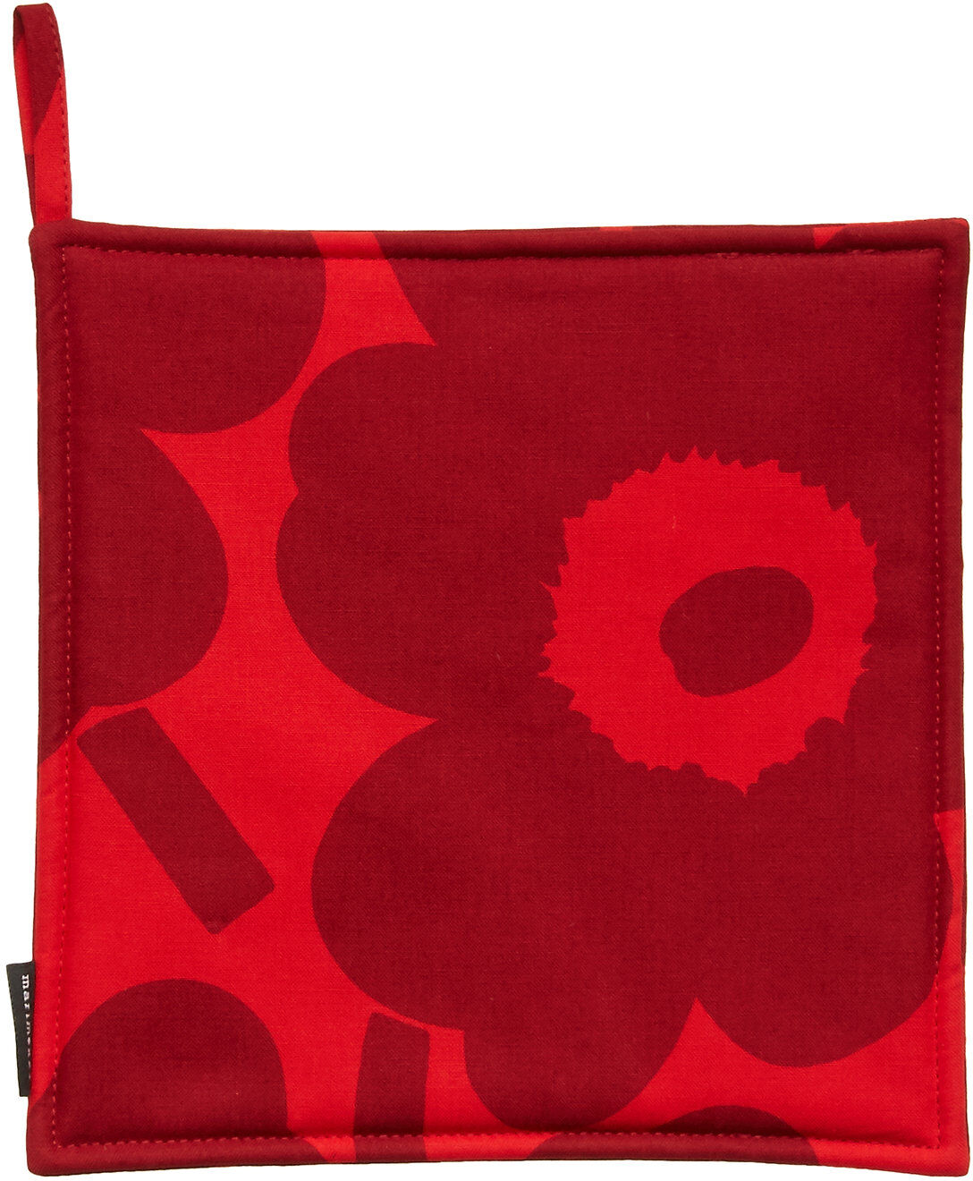 Marimekko Pieni Unikko Pot Holder Home Textiles Kitchen Textiles Oven Mitts & Gloves Rød Marimekko Home