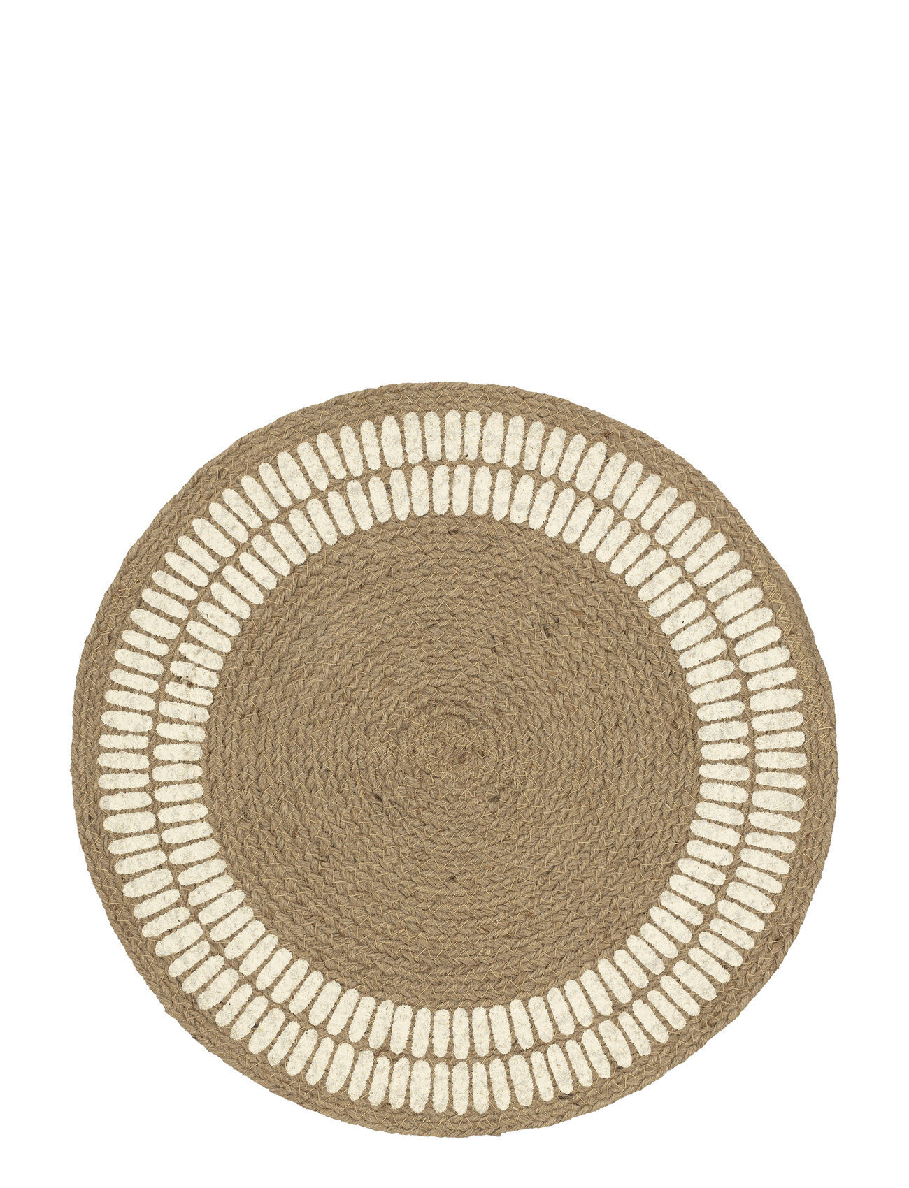 Marimekko Alku Jute Placemat Home Textiles Kitchen Textiles Placemats Beige Marimekko Home