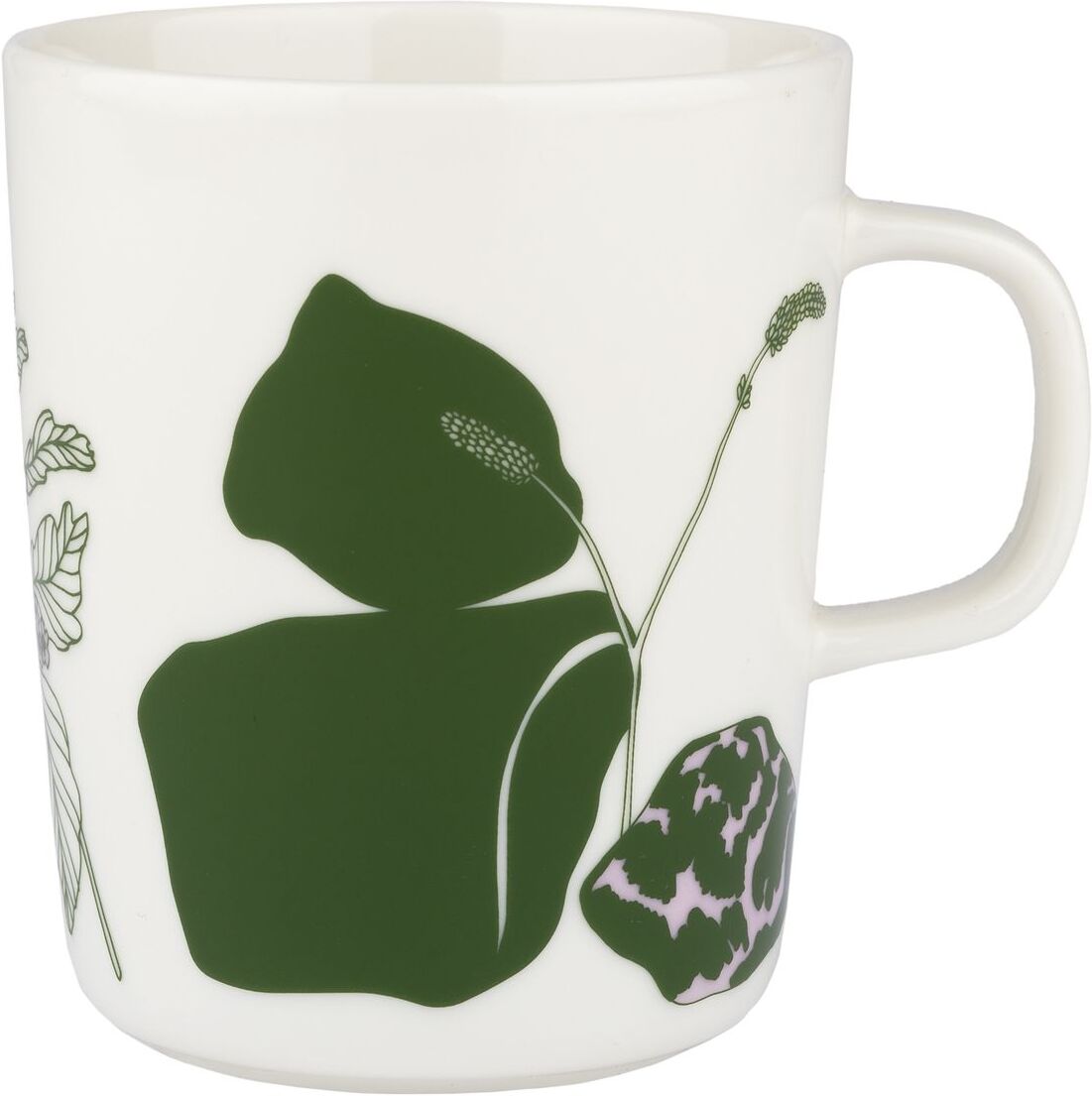 Marimekko Elokuun Varjot Mug Home Tableware Cups & Mugs Coffee Cups Grønn Marimekko Home