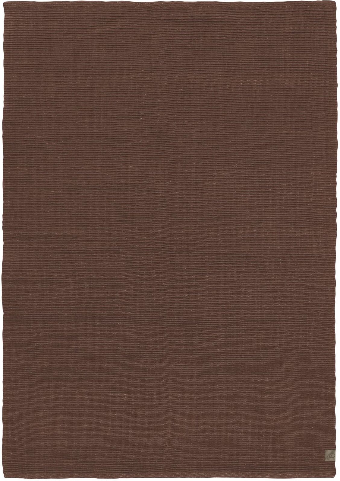 Mette Ditmer Ribbon Carpet Home Textiles Rugs & Carpets Other Rugs Brun Mette Ditmer