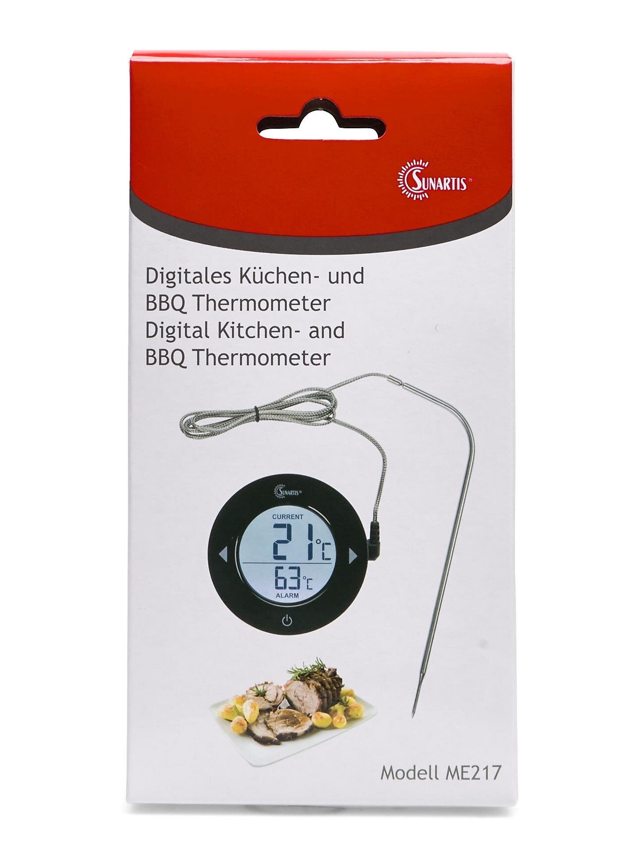 Mingle Oven And Bbq Thermometer Home Kitchen Kitchen Tools Thermometers & Timers Svart Mingle