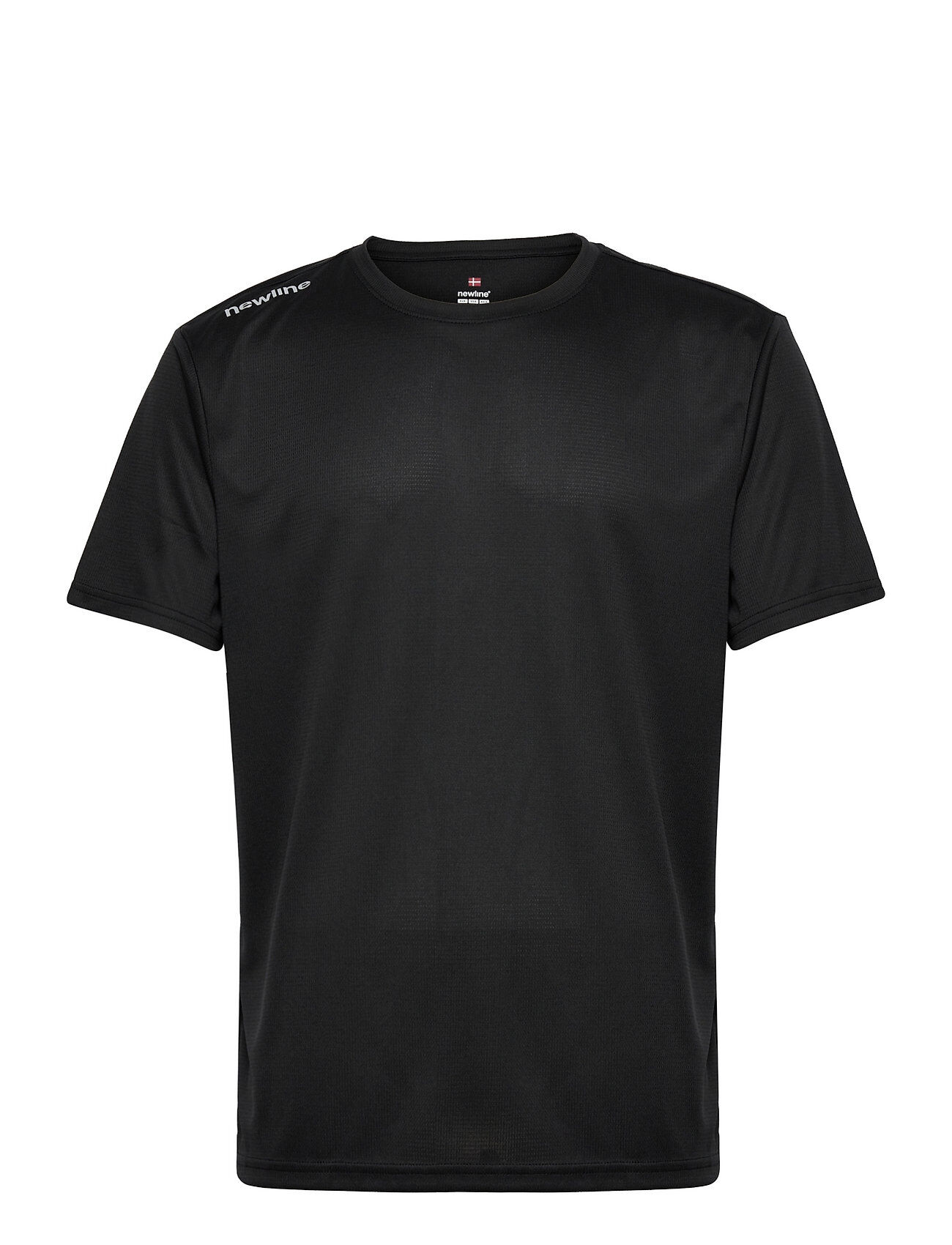 Newline Men Core Functional T-Shirt S/S T-shirts Short-sleeved Svart Newline