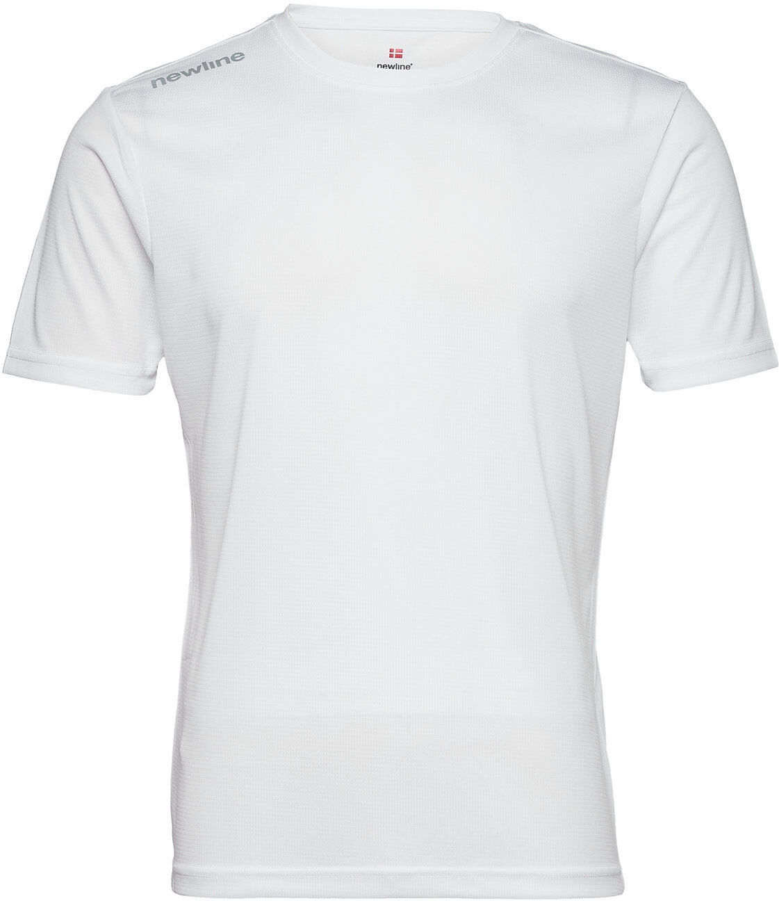 Newline Men Core Functional T-Shirt S/S T-shirts Short-sleeved Hvit Newline