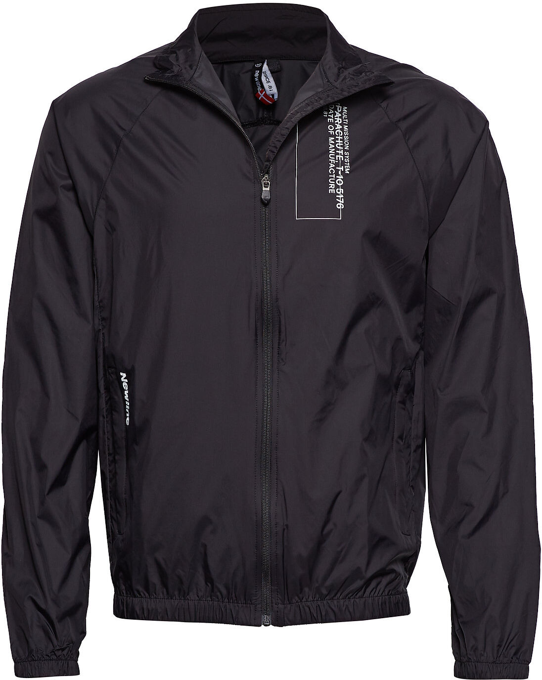 Newline Black Track Jacket Outerwear Sport Jackets Svart Newline