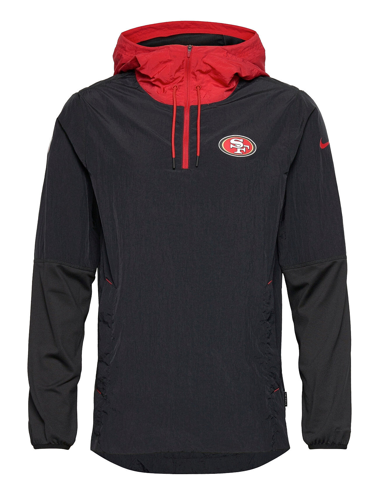 NIKE Fan Gear San Francisco 49Ers Nike Jacket Lwt Player Outerwear Jackets Anoraks Svart NIKE Fan Gear