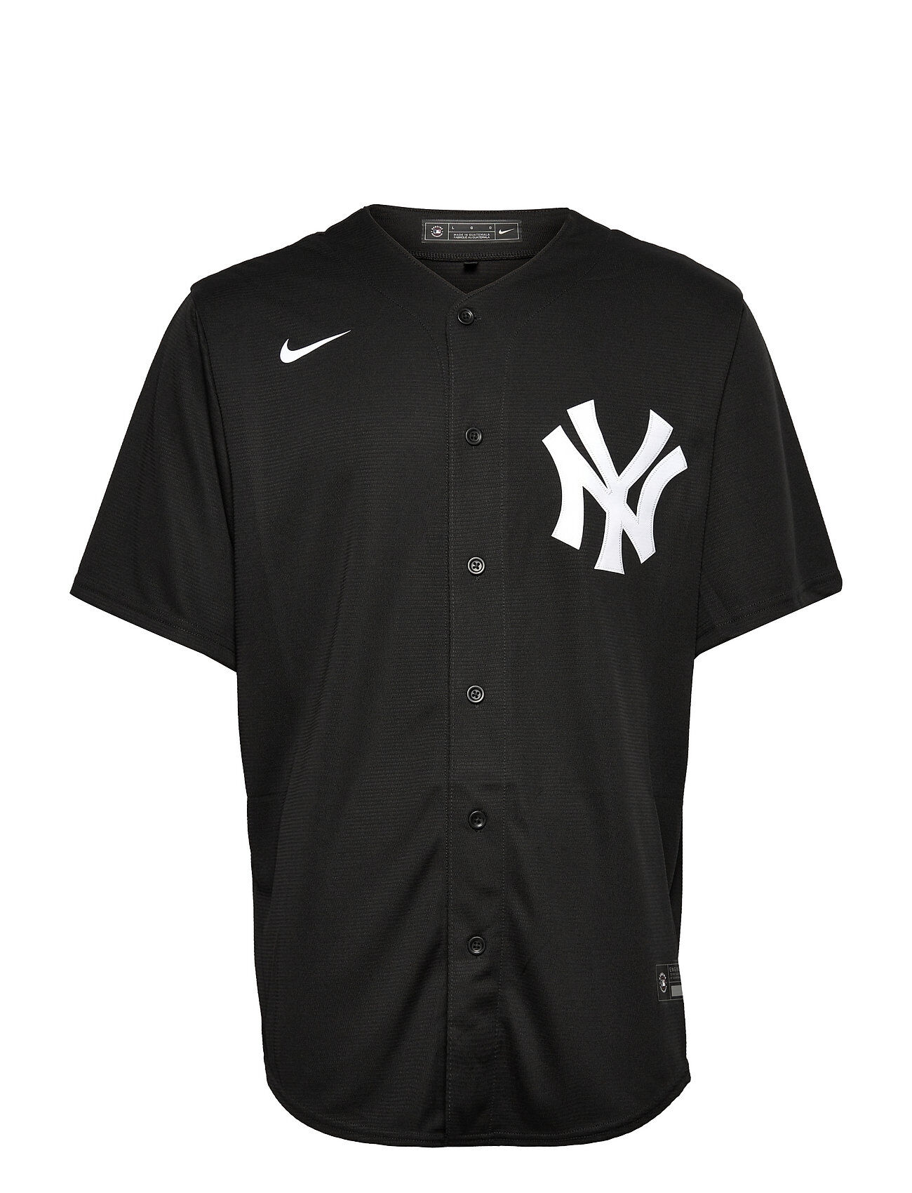 NIKE Fan Gear New York Yankees Nike Replica Fashion Jersey T-shirts Short-sleeved Svart NIKE Fan Gear