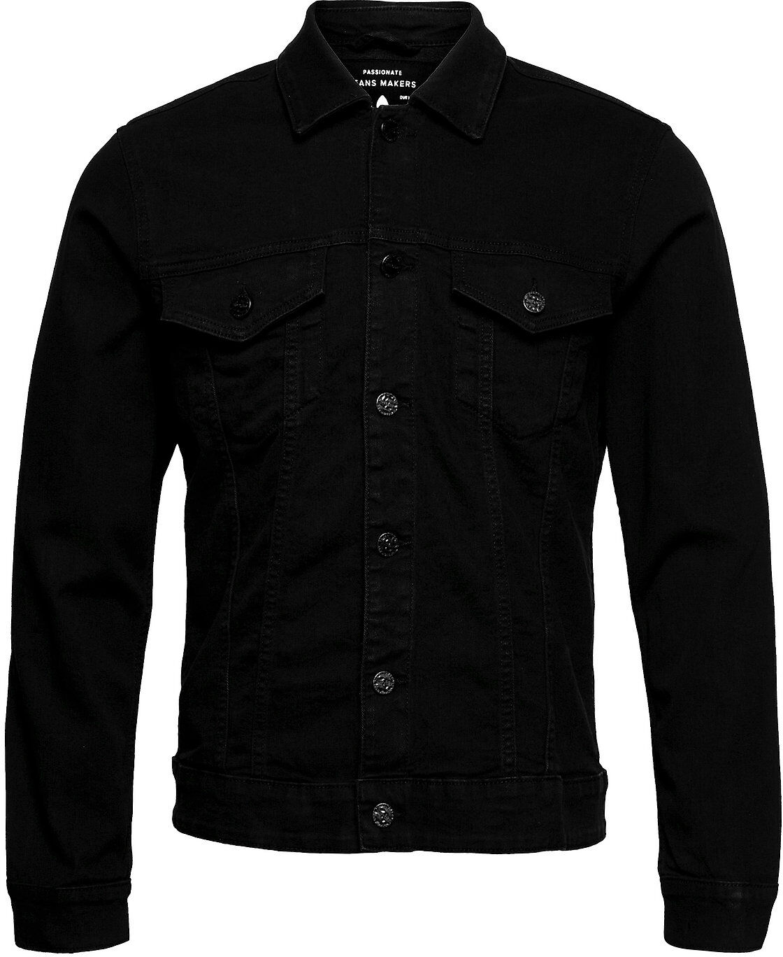 ONLY & SONS Onscome Life Trucker Black Pk 3464 Dongerijakke Denimjakke Svart ONLY & SONS