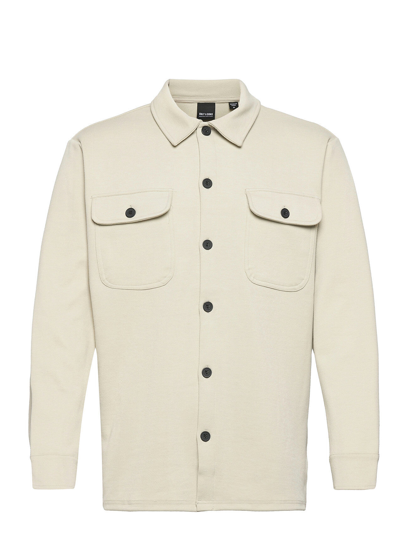 ONLY & SONS Onsnewkodyl Overshirt Sweat Overshirts Beige ONLY & SONS