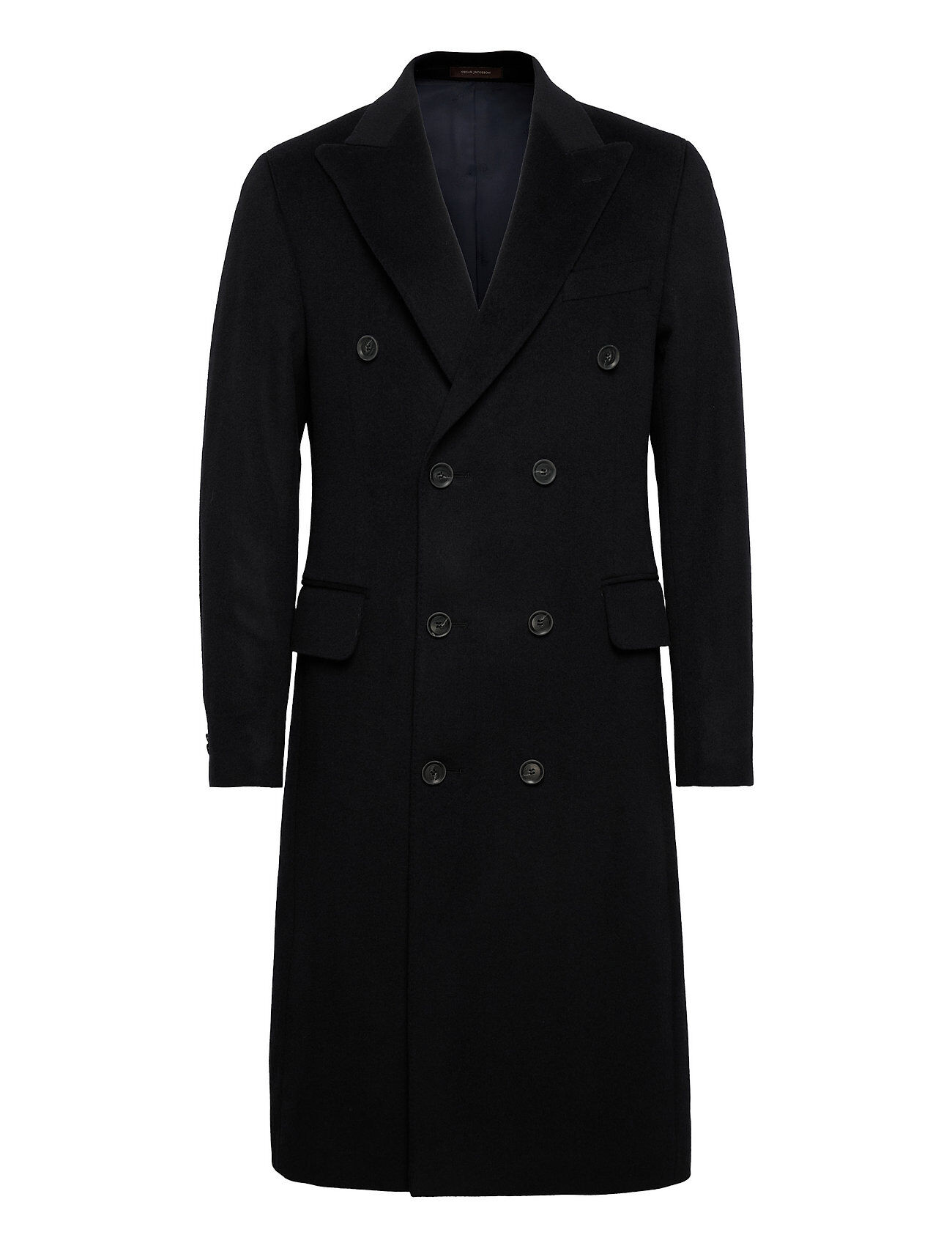 Oscar Jacobson Pekka Coat Outerwear Coats Winter Coats Svart Oscar Jacobson