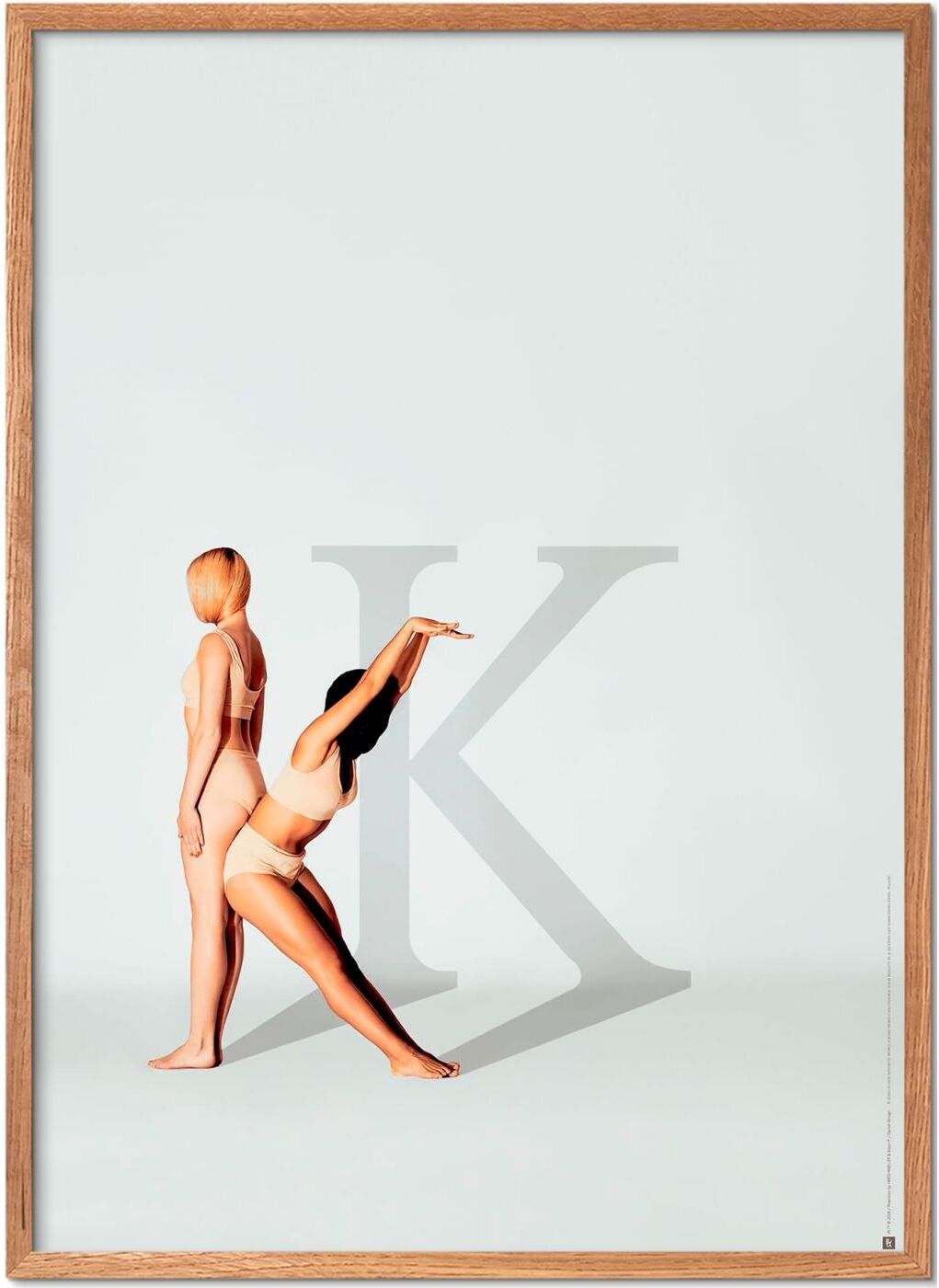 Poster & Frame Rewritten-K-For-Kind Home Decoration Posters & Frames Posters Photographs Multi/mønstret Poster & Frame