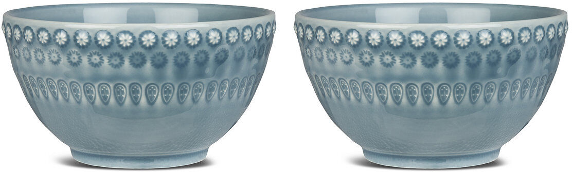 PotteryJo Daisy Small Bowl 2-Pack Home Tableware Bowls Breakfast Bowls Blå PotteryJo