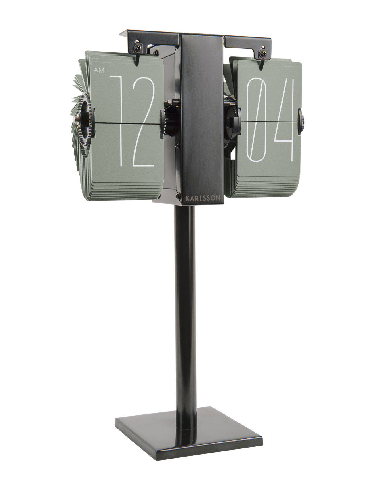 KARLSSON Flip Clock No Case Mini Home Decoration Watches Mantel & Table Clocks Svart KARLSSON