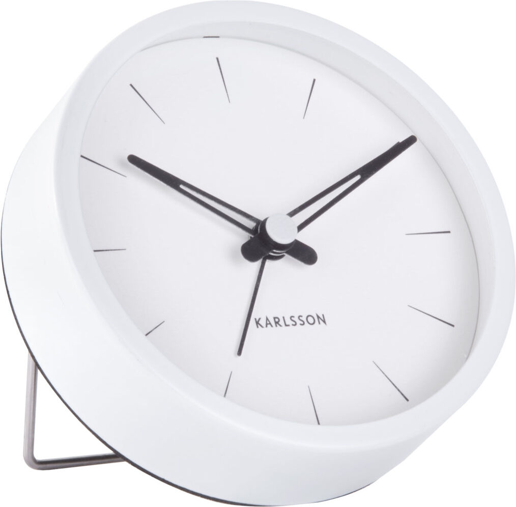 KARLSSON Alarm Clock Lure Home Decoration Watches Alarm Clocks Hvit KARLSSON