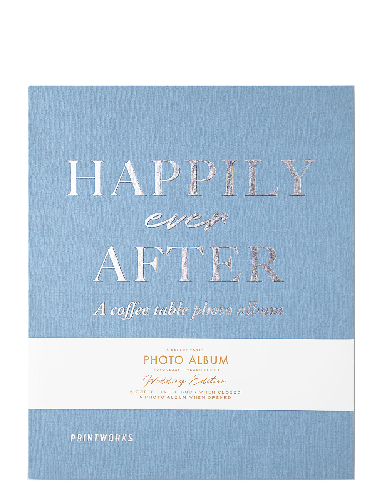 PRINTWORKS Photo Album - Happily Ever After Home Decoration Photo Albums Blå PRINTWORKS