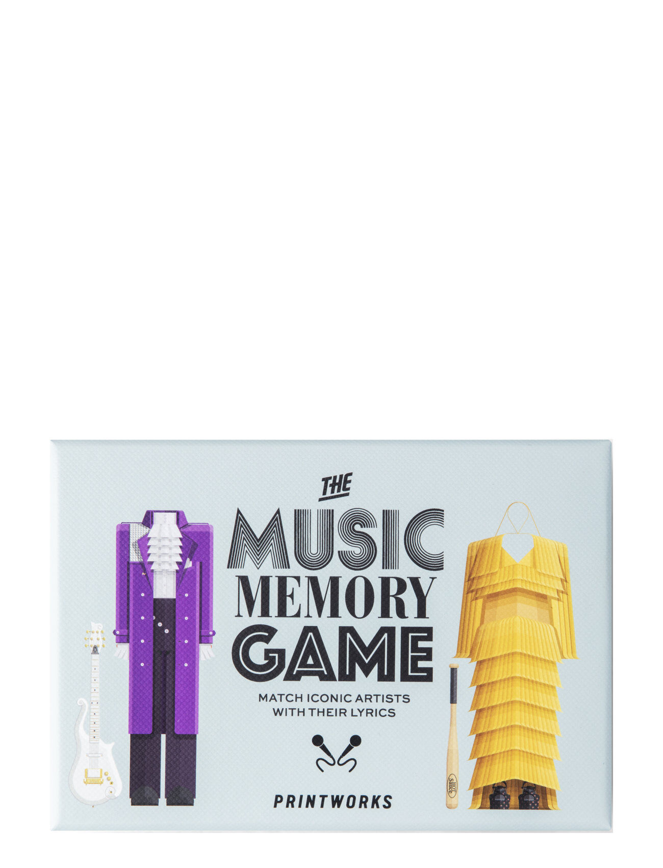 PRINTWORKS Memo Game - Music Home Decoration Puzzles & Games Games Multi/mønstret PRINTWORKS