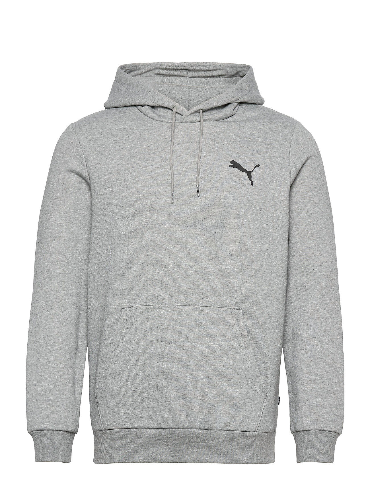 PUMA Ess Small Logo Hoodie Fl Hettegenser Genser Grå PUMA