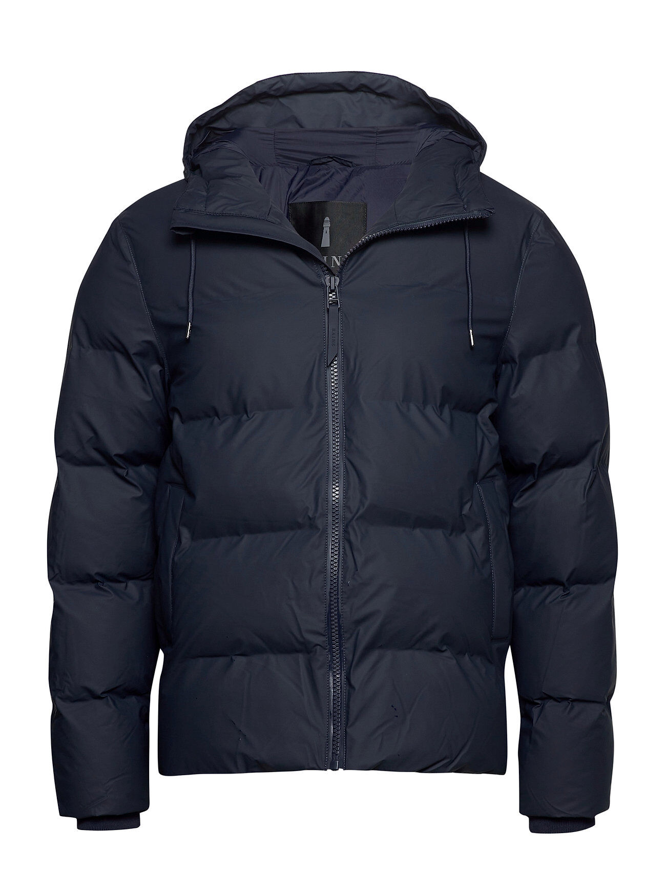 Rains Puffer Jacket Fôret Jakke Blå Rains