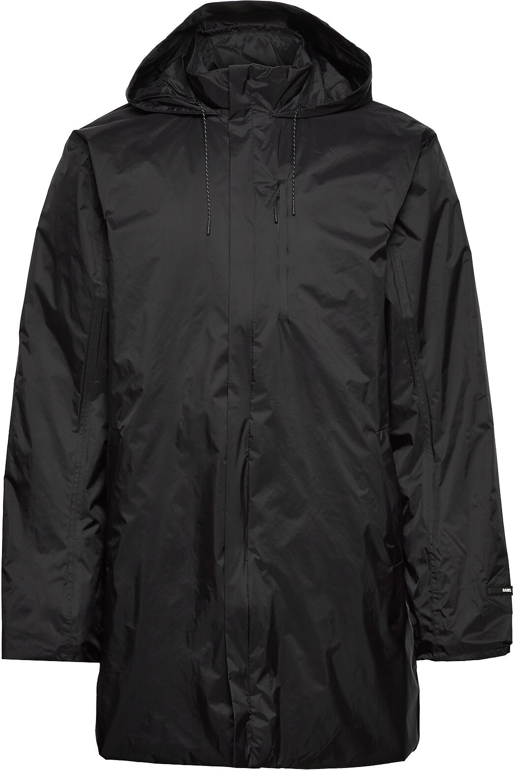 Rains Padded Nylon Coat Outerwear Rainwear Rain Coats Svart Rains