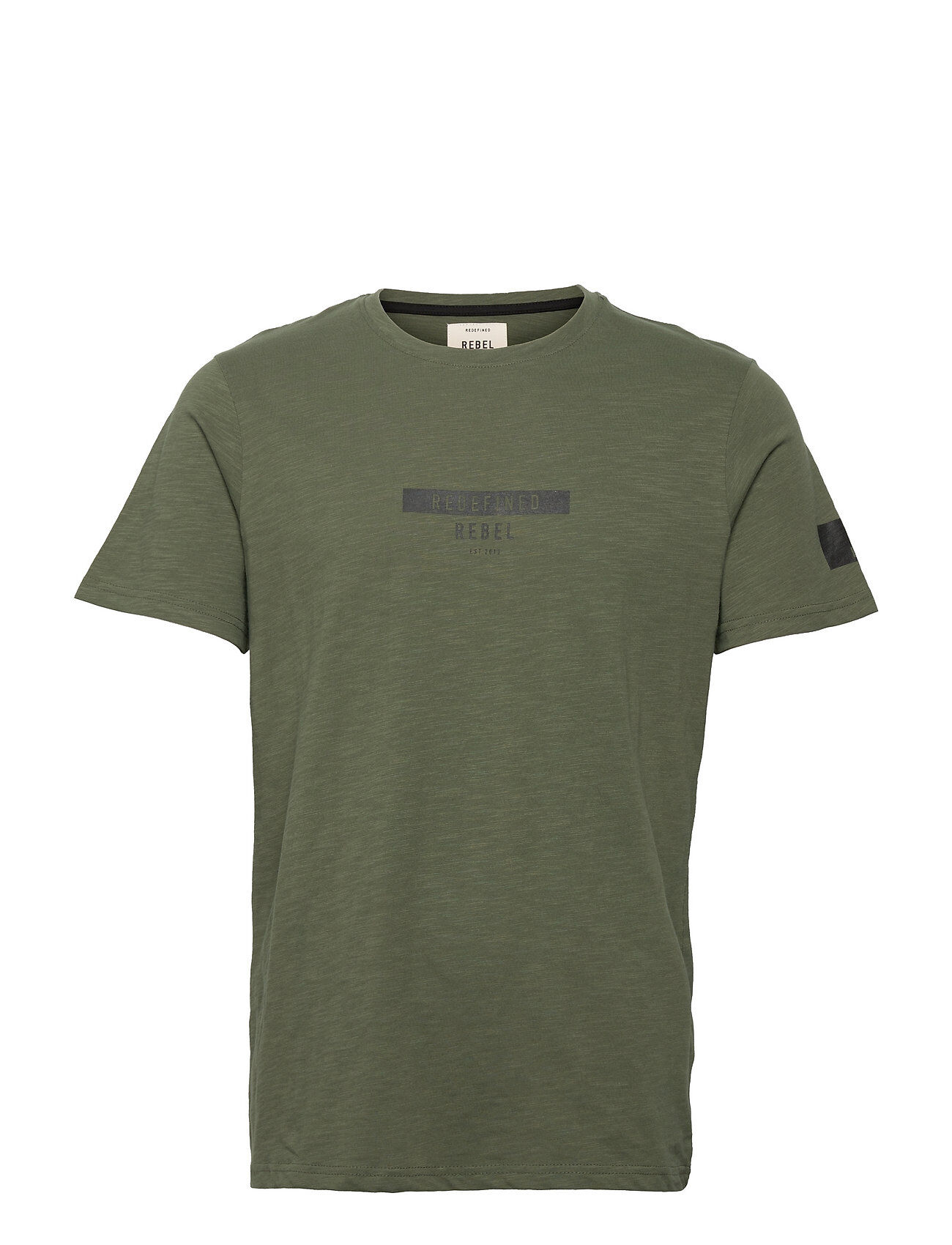 Redefined Rebel Rrguti Tee T-shirts Short-sleeved Grønn Redefined Rebel