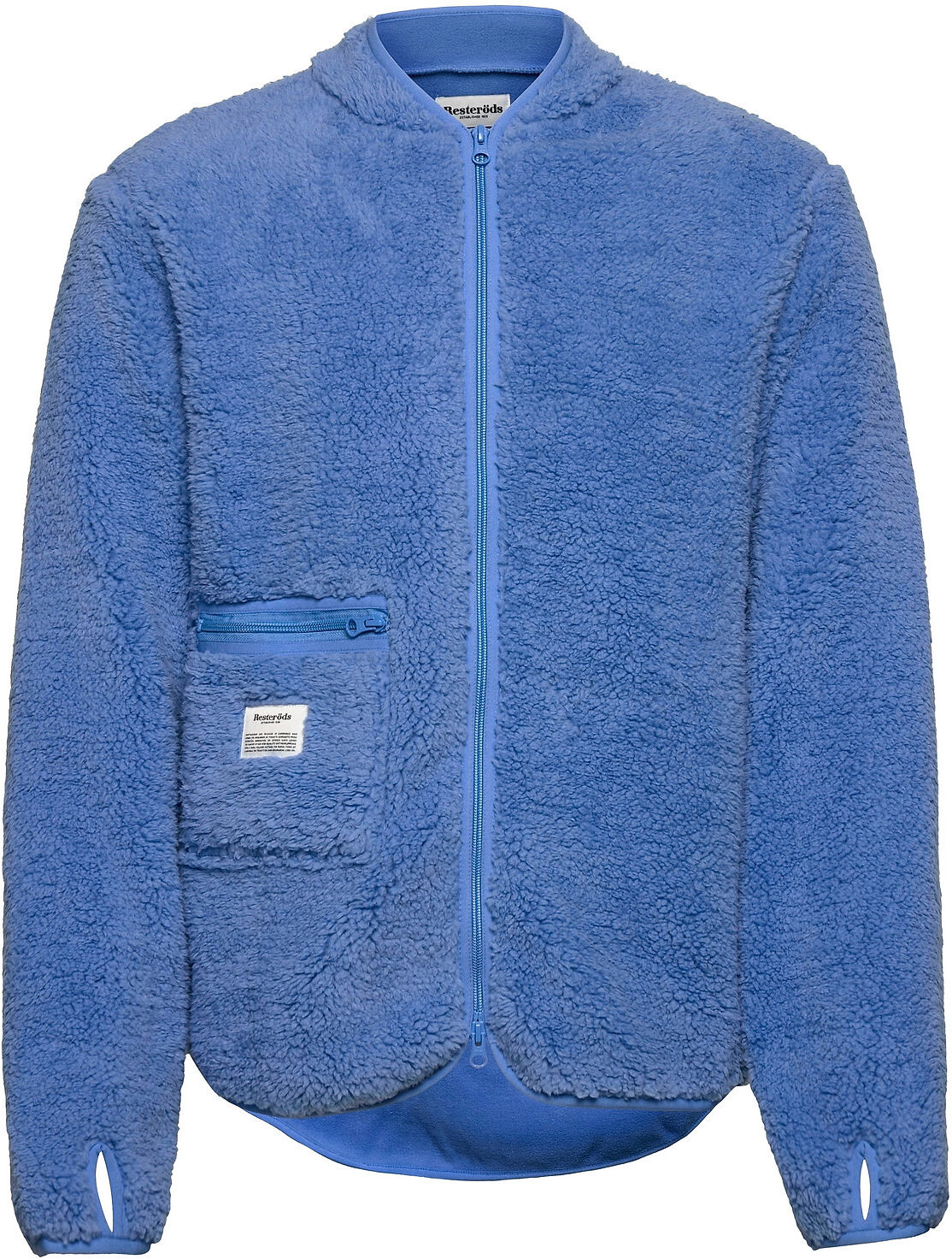 Resteröds Original Fleece Jacket Recycle Sweat-shirts & Hoodies Fleeces & Midlayers Blå Resteröds