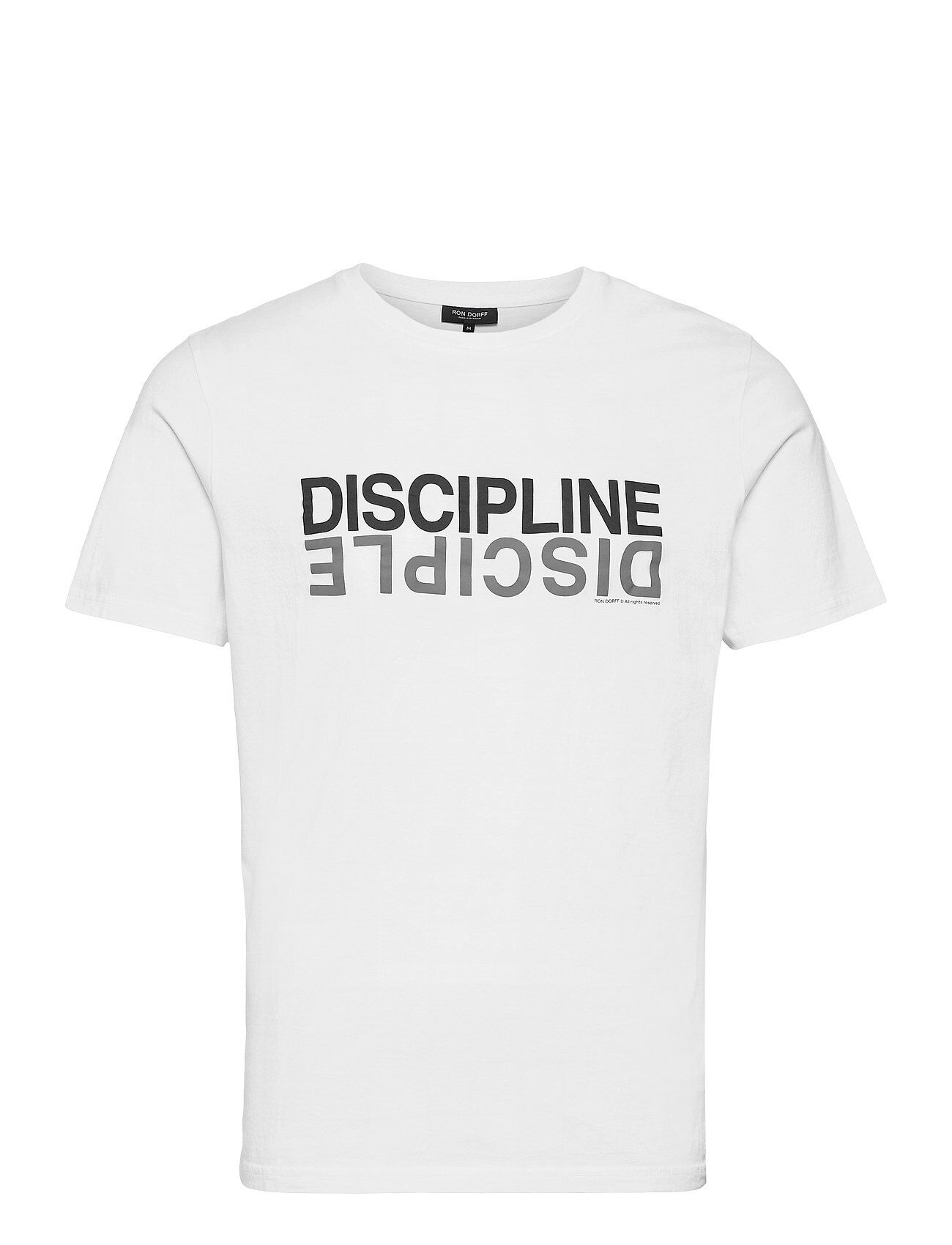 Ron Dorff T-Shirt Discipline Disciple T-shirts Short-sleeved Hvit Ron Dorff