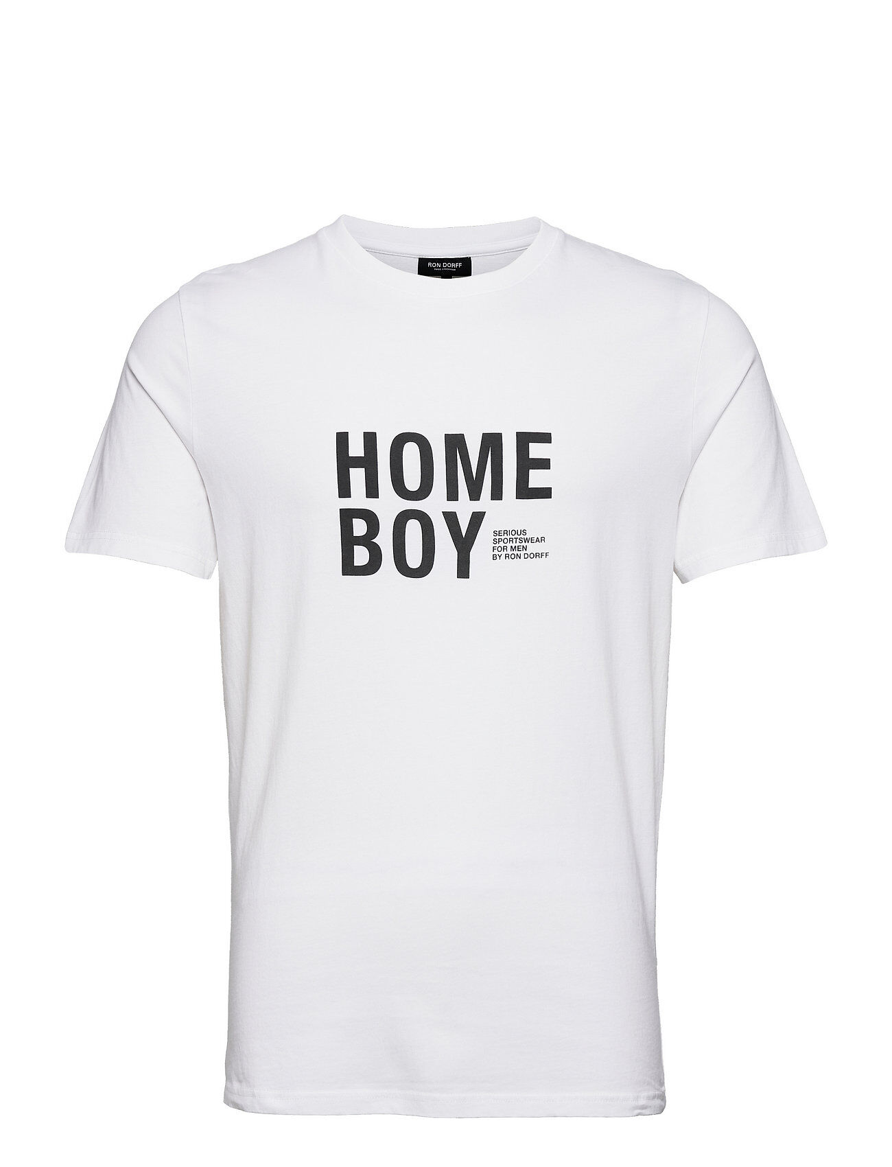 Ron Dorff T-Shirt Home Boy T-shirts Short-sleeved Hvit Ron Dorff