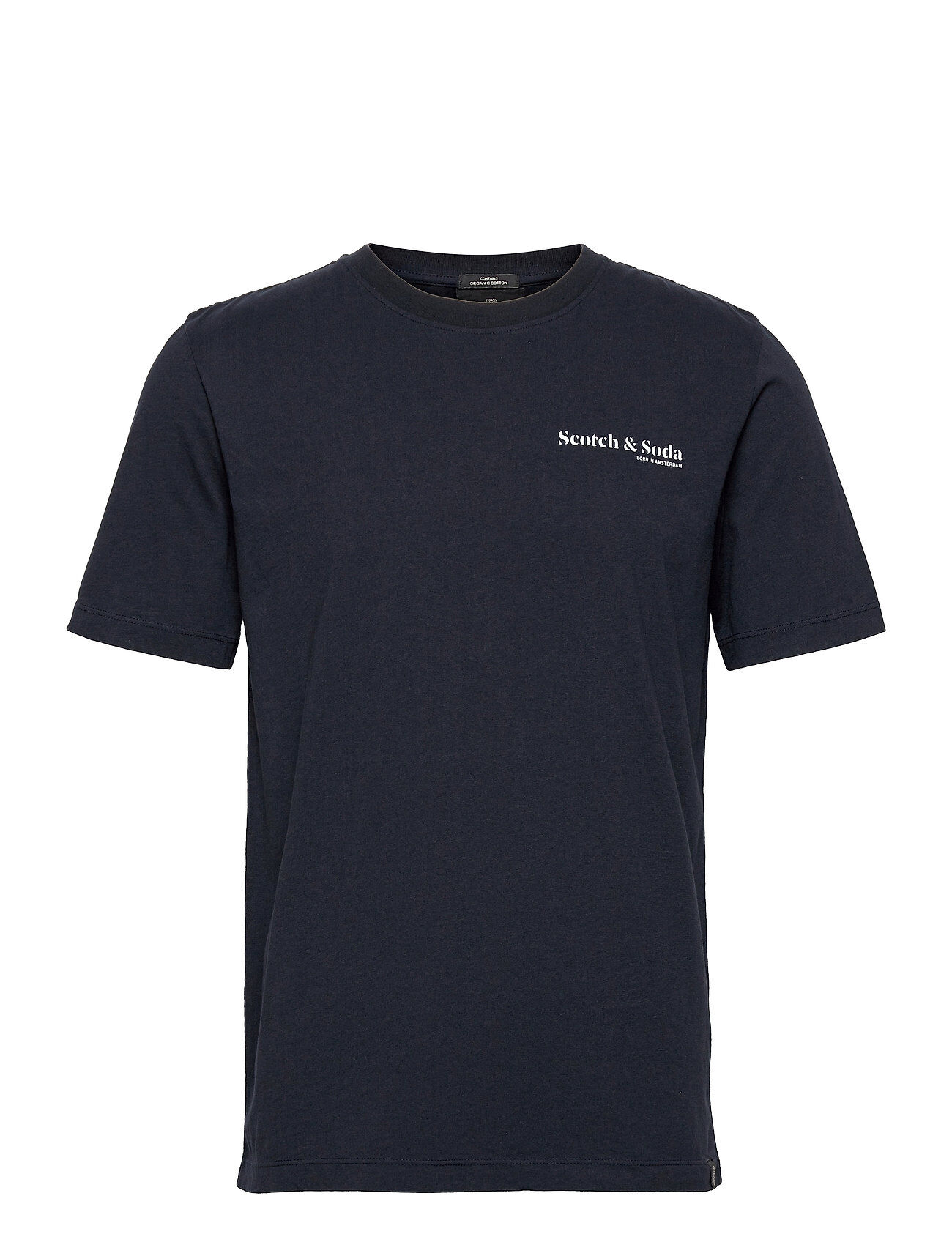 Scotch & Soda Organic Cotton Jersey Tee T-shirts Short-sleeved Blå Scotch & Soda