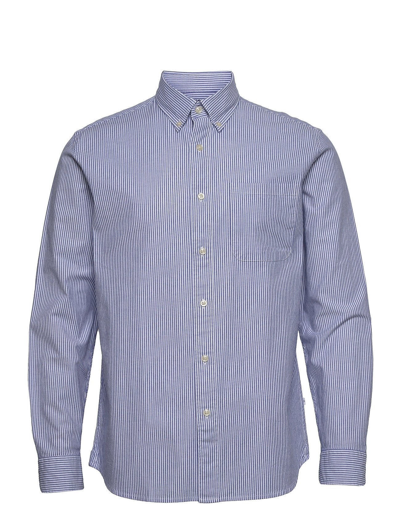 Selected Homme Slhregrick-Ox Flex Shirt Ls Skjorte Business Blå Selected Homme