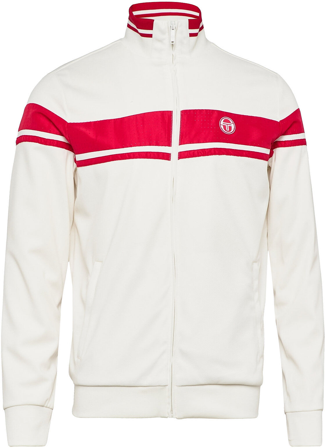 Sergio Tacchini Track Jacket Young Line Sweat-shirt Genser Hvit Sergio Tacchini