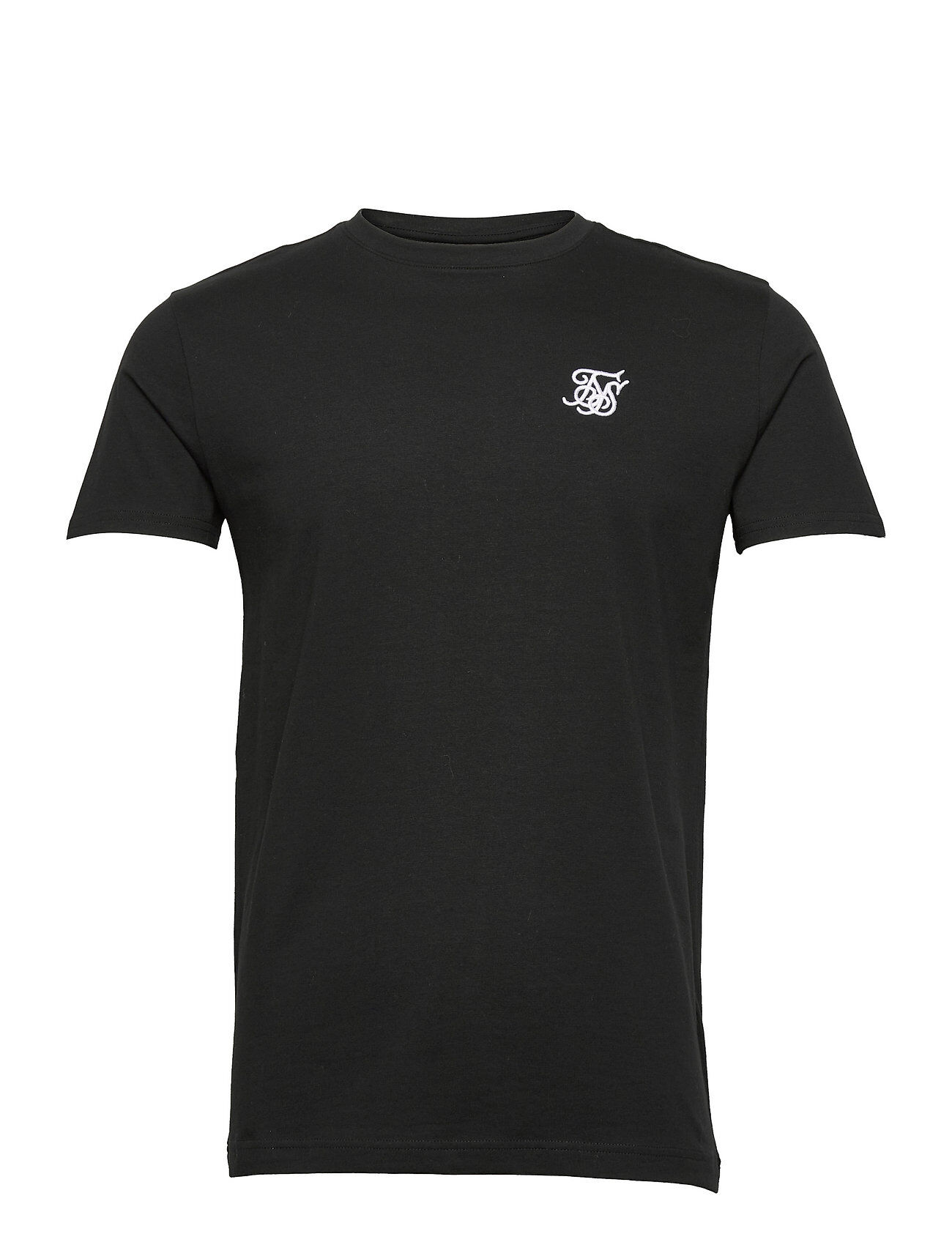 SIKSILK S/S Gym Tee T-shirts Short-sleeved Svart SIKSILK