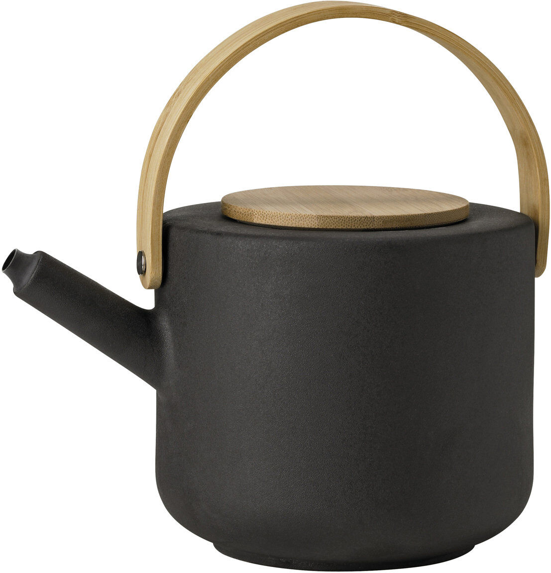 Stelton Theo Teapot - 1.25 L. Home Tableware Jugs & Carafes Teapots Svart Stelton