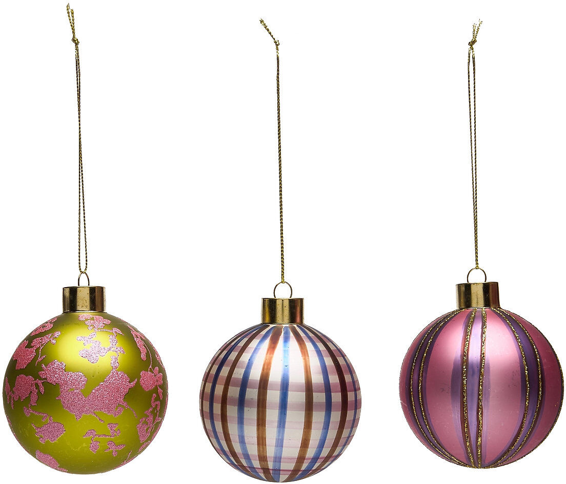 STINE GOYA Baubles, 1340 Christmas Baubles Home Decoration Christmas Decoration Christmas Baubles & Tree Accessories Rosa STINE GOYA