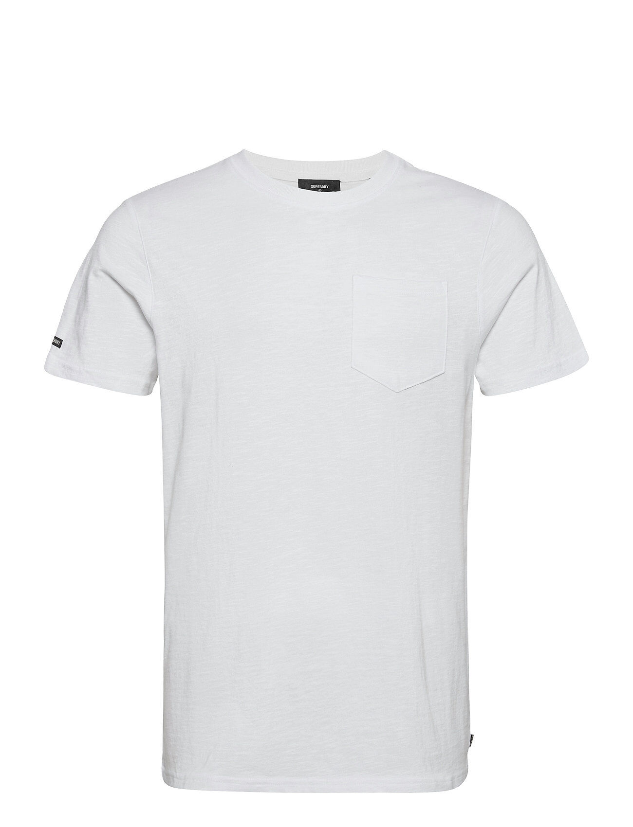 Superdry Authentic Cotton Tee T-shirts Short-sleeved Hvit Superdry