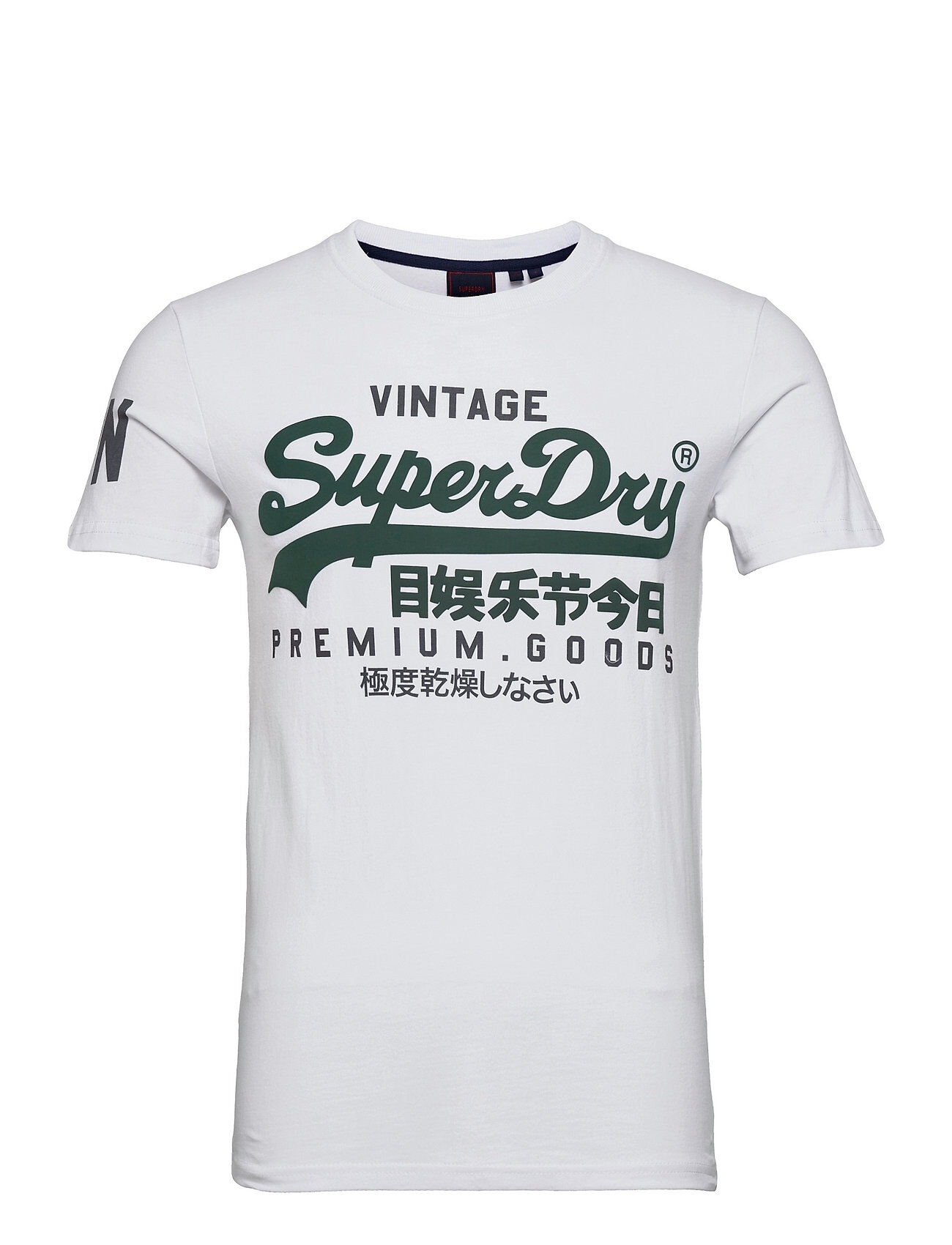 Superdry Vl Tee T-shirts Short-sleeved Hvit Superdry