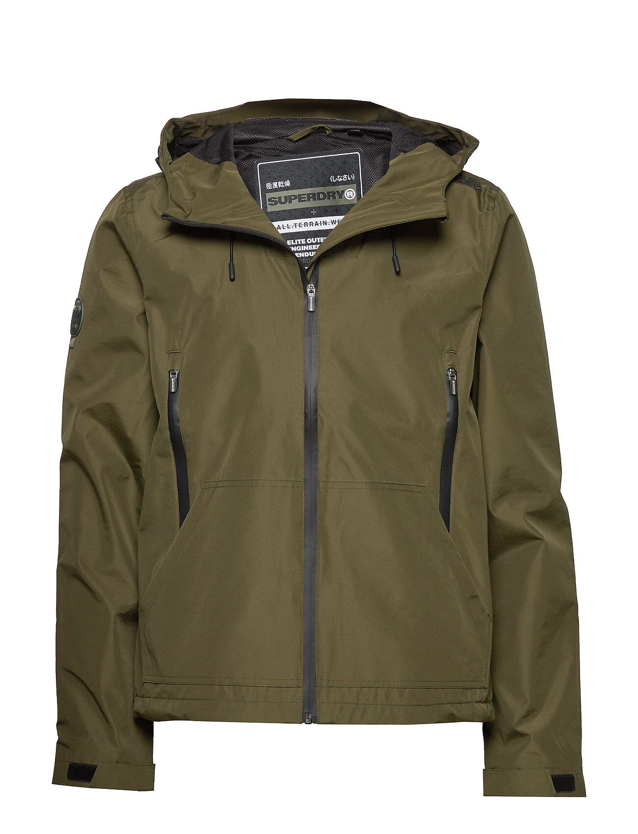 Superdry Tech Elite Parkas Jakke Grønn Superdry