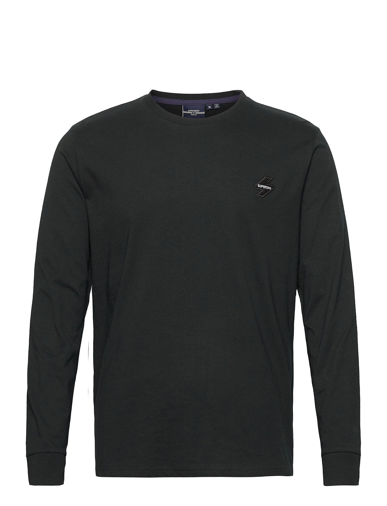Superdry Sportstyle Ls Top T-shirts Long-sleeved Svart Superdry