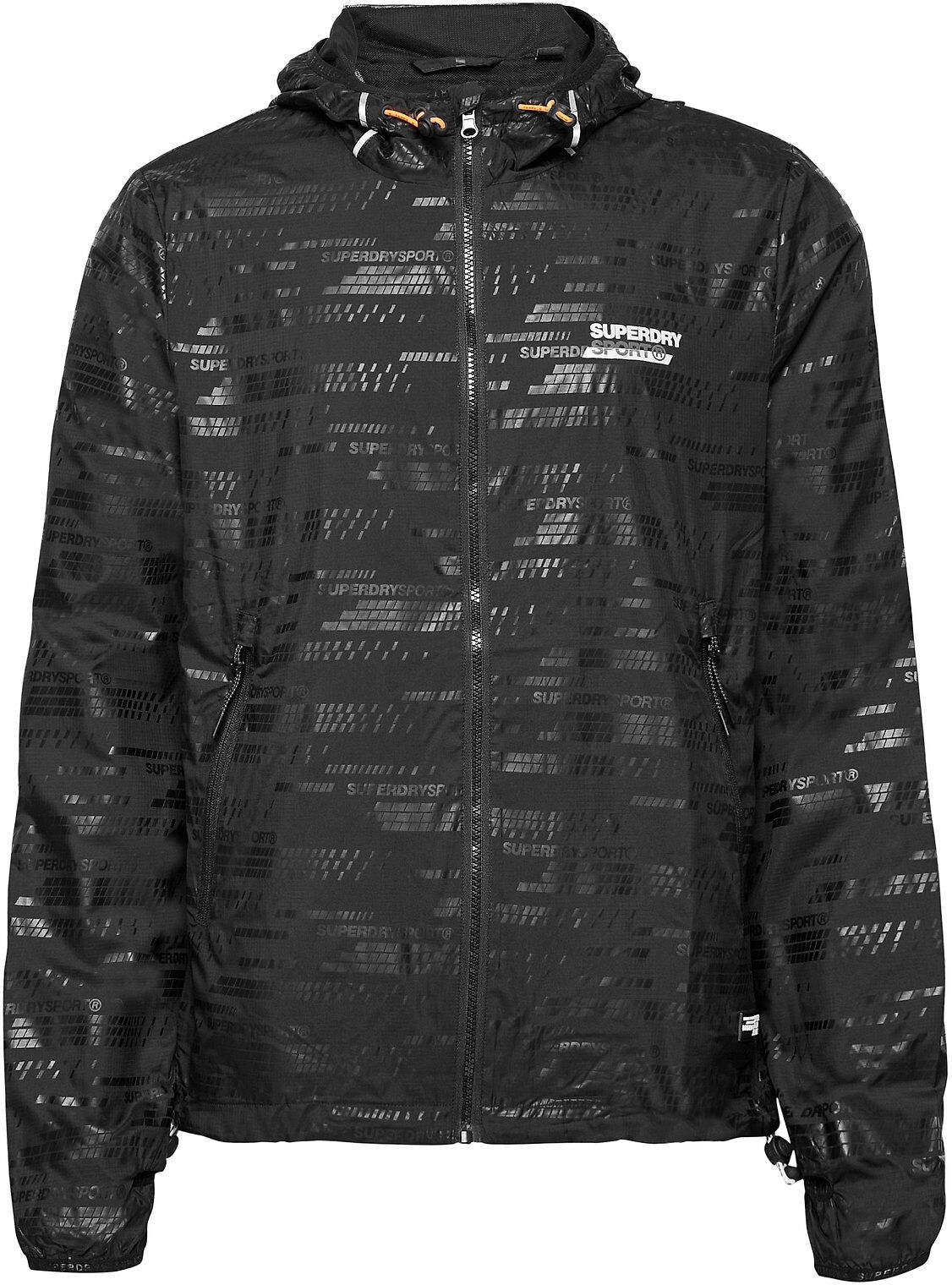 Superdry Active Lightweight Shell Jacket Tynn Jakke Svart Superdry