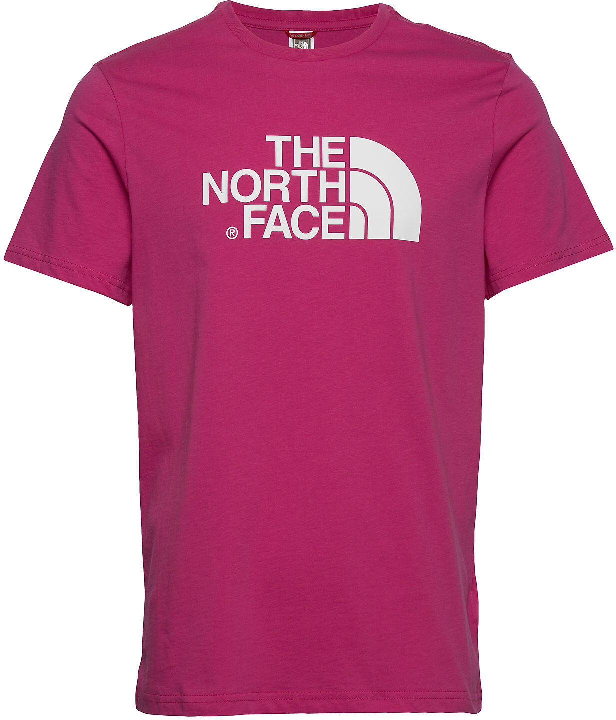 The North Face M S/S Easy Tee T-shirts Short-sleeved Rosa The North Face