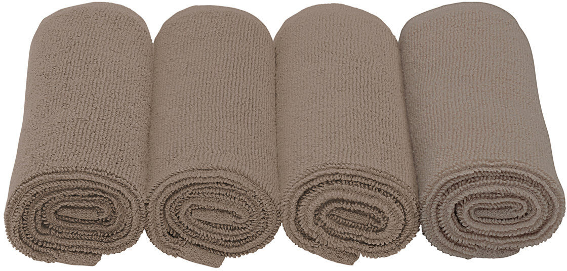 The Organic Company Calm Wash Cloths Home Bathroom Textiles Towels Beige The Organic Company