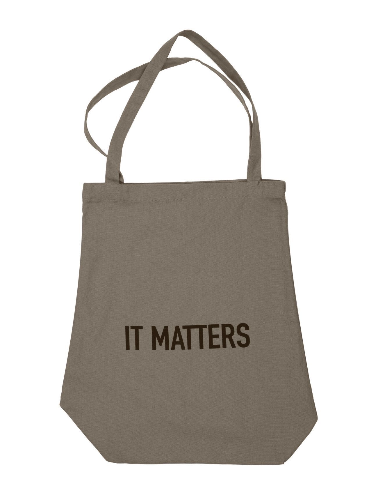 The Organic Company It Matters Bag Home Storage Storage Bags Grå The Organic Company