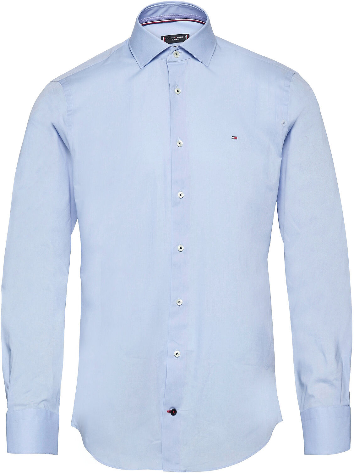 Tommy Hilfiger Core Poplin Classic Slim Shirt Skjorte Business Blå Tommy Hilfiger