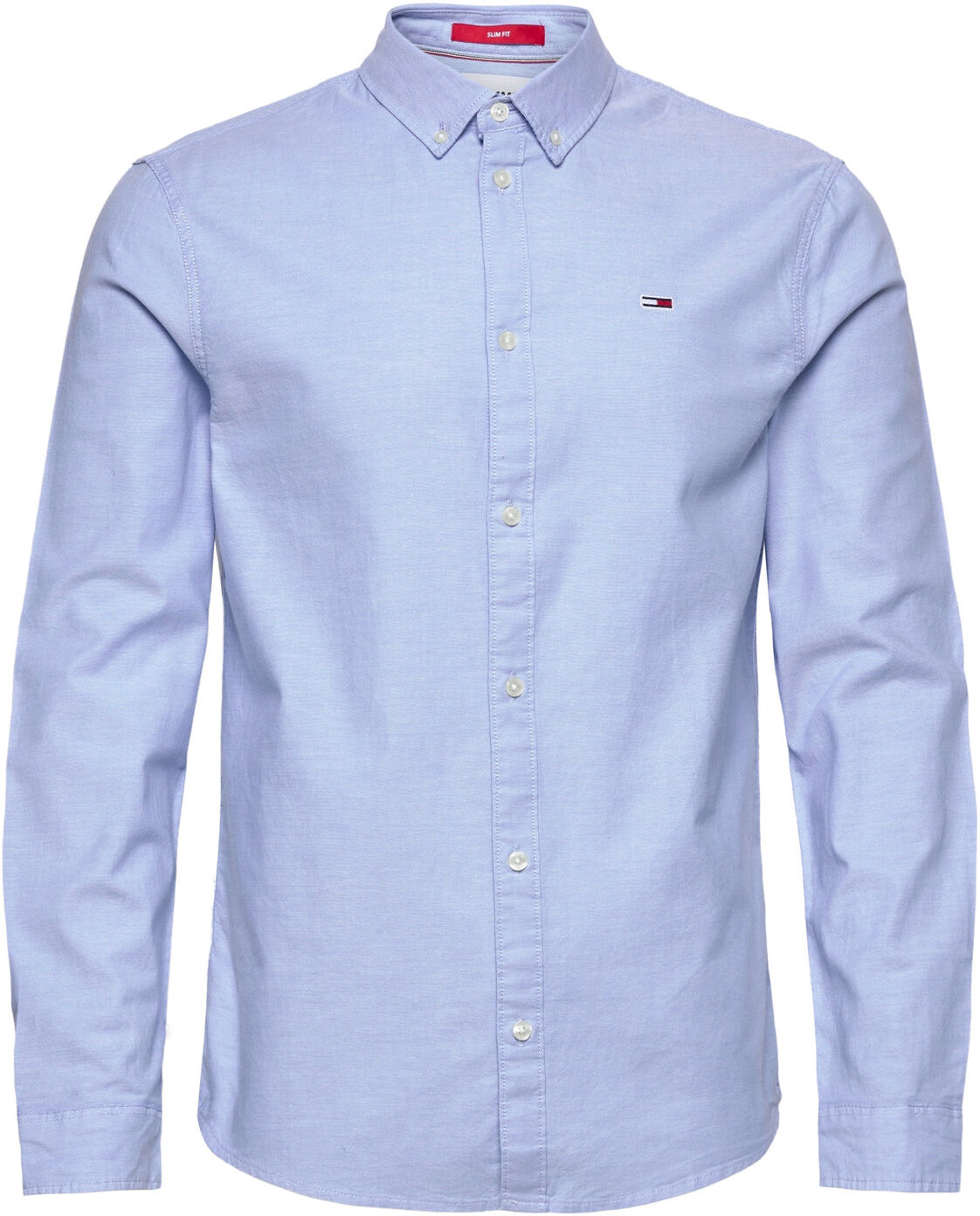 Tommy Jeans Tjm Slim Stretch Oxford Shirt Skjorte Uformell Blå Tommy Jeans