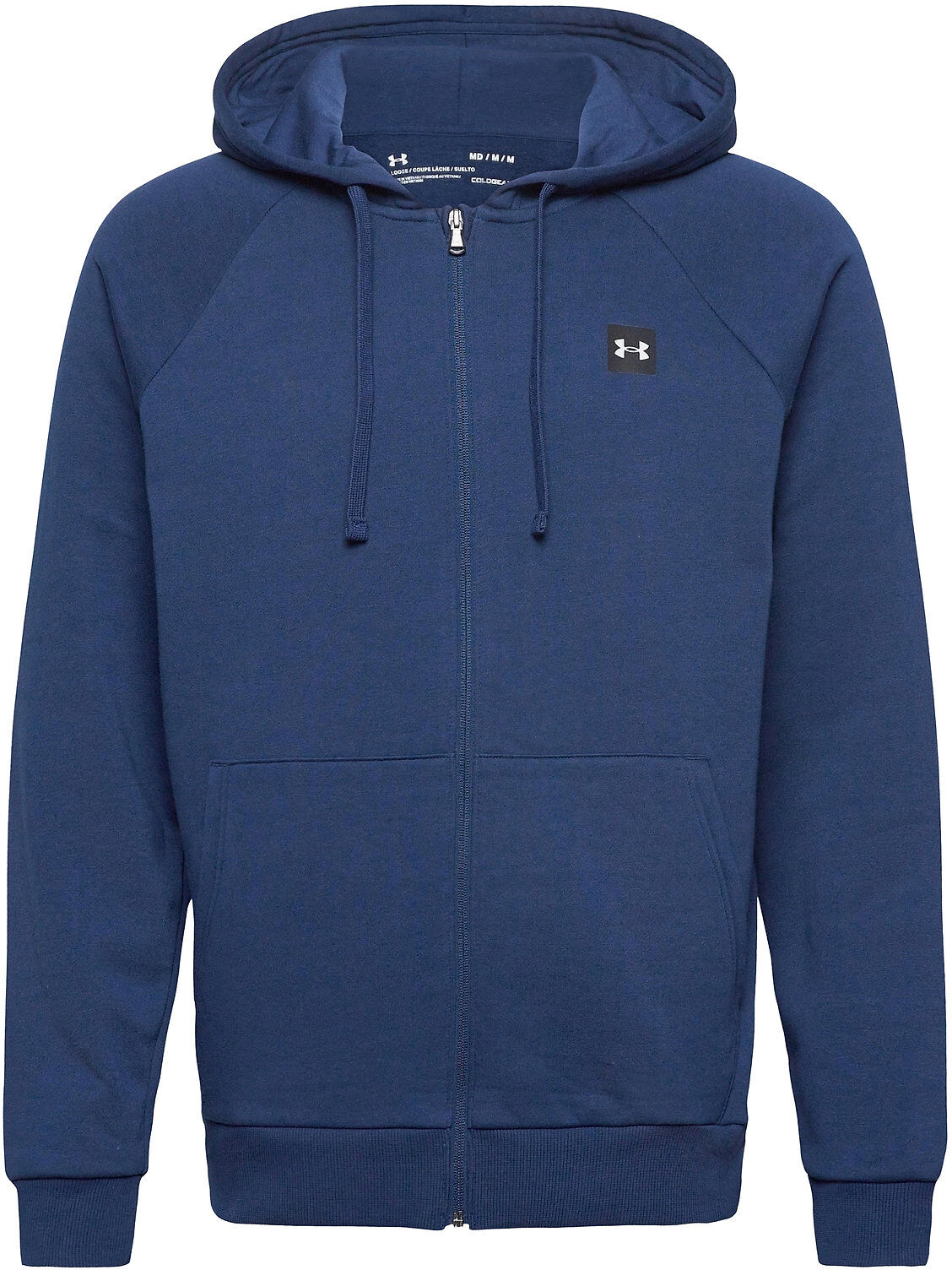 Under Armour Ua Rival Fleece Fz Hoodie Hettegenser Genser Blå Under Armour