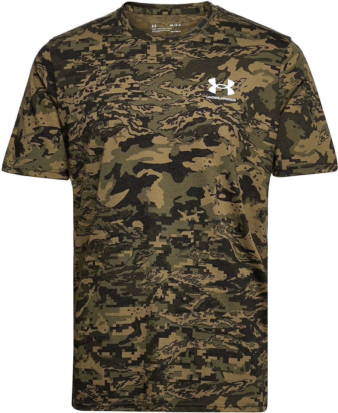 Under Armour Ua Abc Camo Ss T-shirts Short-sleeved Grønn Under Armour