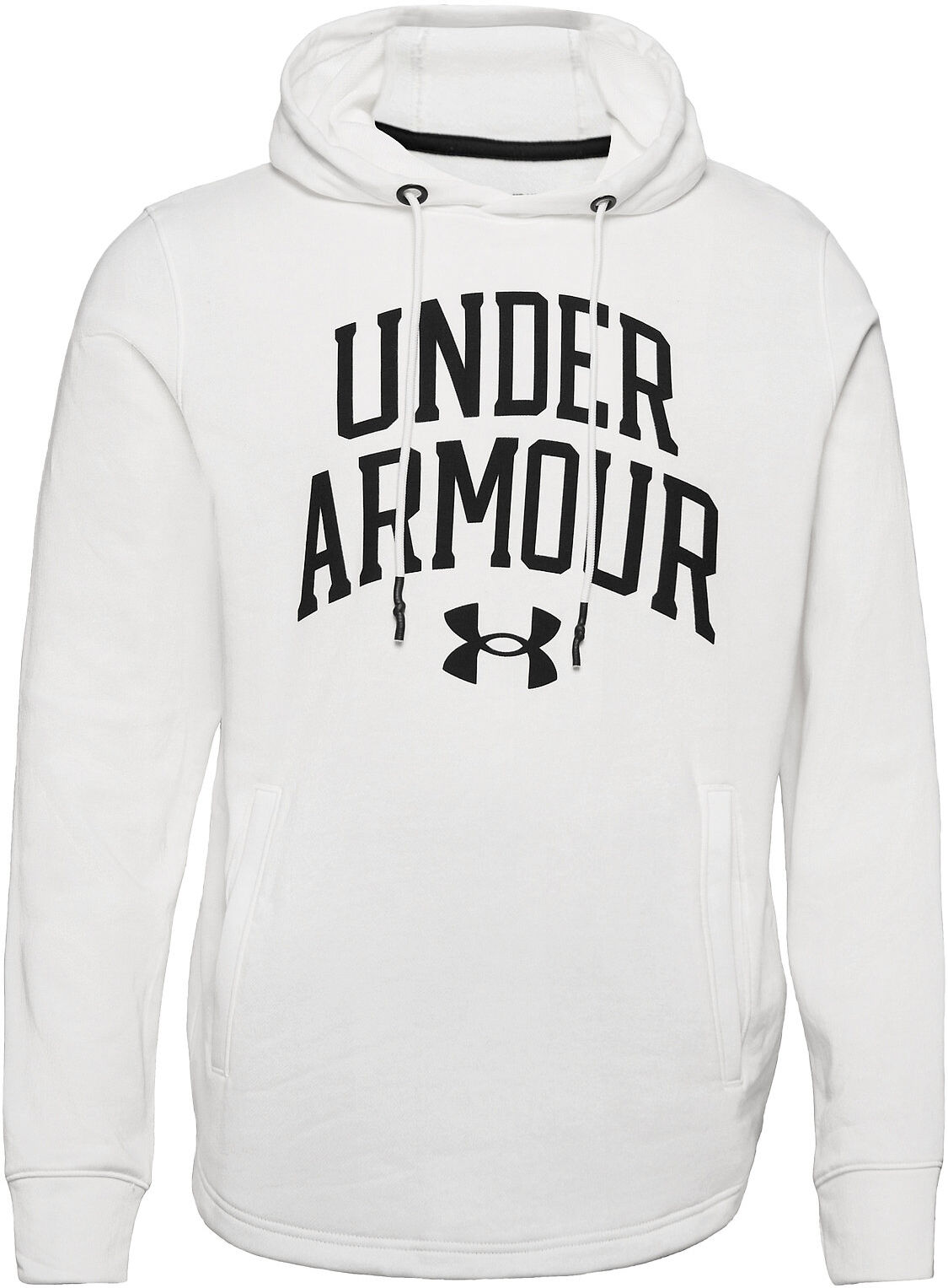 Under Armour Ua Rival Terry Collegiate Hd Hettegenser Genser Hvit Under Armour