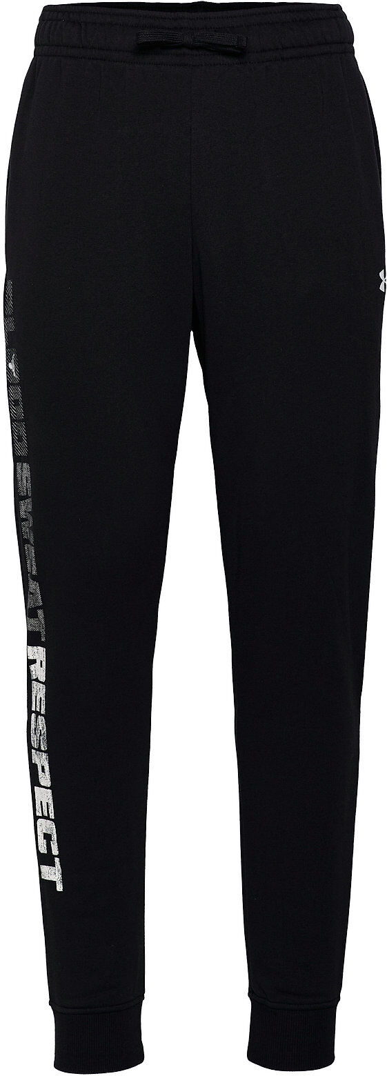 Under Armour Ua Pjt Rock Rival Flc Jogger Joggebukser Pysjbukser Svart Under Armour