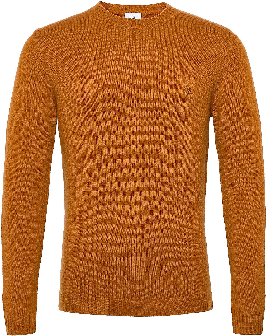 Urban Pioneers Hasse Sweater Strikkegenser M. Rund Krage Brun Urban Pi Ers